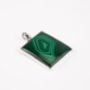 Pendant with malachite made of 925 silver - Image 2