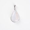 Pendant with moonstone made of 925 silver