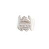Herkimer diamond ring in 925 silver