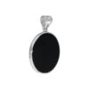 Pendant with onyx & flower of life made of 925 silver - Image 4