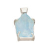 Pendant with aquamarine made of 925 silver