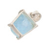Pendant with aquamarine made of 925 silver - Image 3