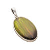 Pendant with tiger's eye & flower of life made of 925 silver - Image 2