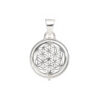 Pendant with Flower of Life made of 925 silver
