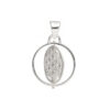 Pendant with Flower of Life made of 925 silver - Image 5