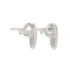 Ohrstecker mit kleinen Silberkugeln aus 925 Silber – Bild 3