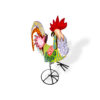 Rooster Hand Painted Metal - Image 2