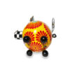 Piggy bank hand-painted metal - Image 3