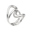 Ring Geschwungen aus 925 Silber – Bild 2
