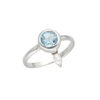 Blue Topaz & 925 Silver Pearl Set - Image 8