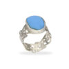 Ring with turquoise made of 925 silver - Image 2