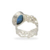 Ring with turquoise made of 925 silver - Image 3