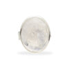 Ring mit Wasserkristall aus 925 Silber