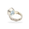 Ring mit Blauem Topas aus 925 Silber – Bild 4