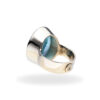 Ring mit Blauem Topas aus 925 Silber – Bild 4