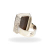 Ring with boulder opal made of 925 silver - Image 3