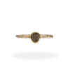 Ring with rough diamond in 333 gold - Image 3