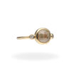 Ring with rough diamond and diamonds made of 333 gold - Image 3