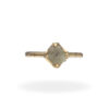 Ring with rough diamond in 333 gold - Image 2