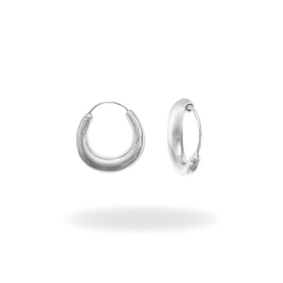 Hoop earrings made of 925 silver