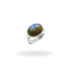Ring with labradorite made of 925 silver - Image 2