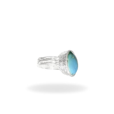 Ring with turquoise made of 925 silver - Image 2