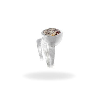 Ring with Elestial made of 925 silver - Image 2