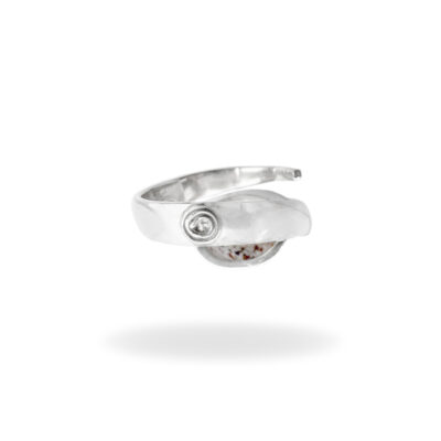 Ring with Elestial made of 925 silver - Image 3